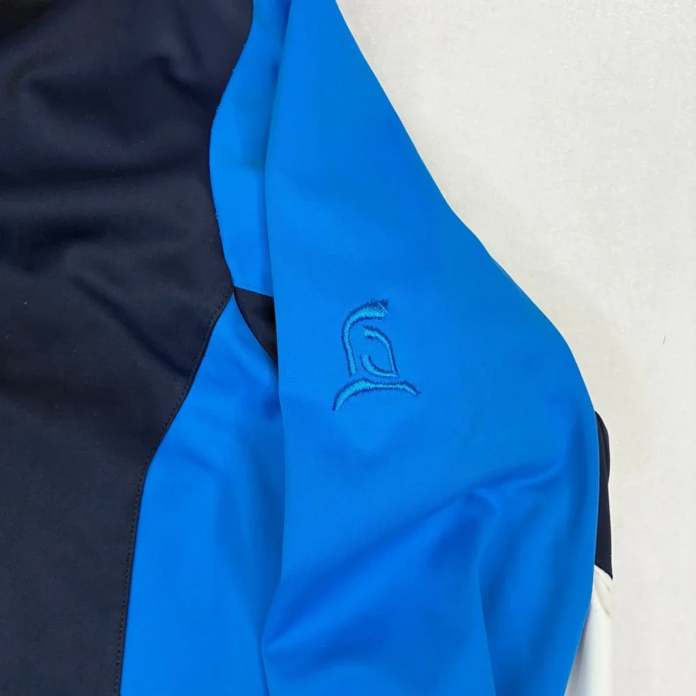 Galvin Green Windstopper Soft Shell Men XL Blue Navy Quarter Zip Golf Pullover